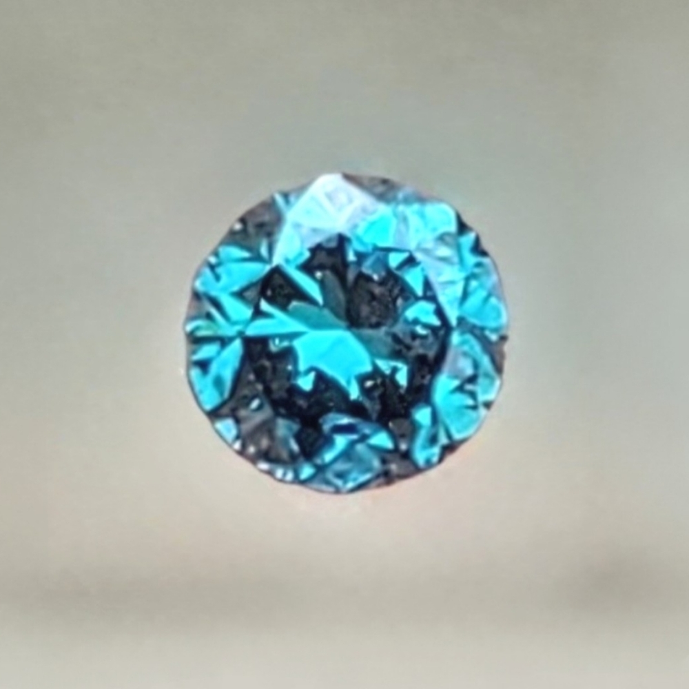 0.60ct Natural Genuine Loose Blue Diamond Heat Treated Only